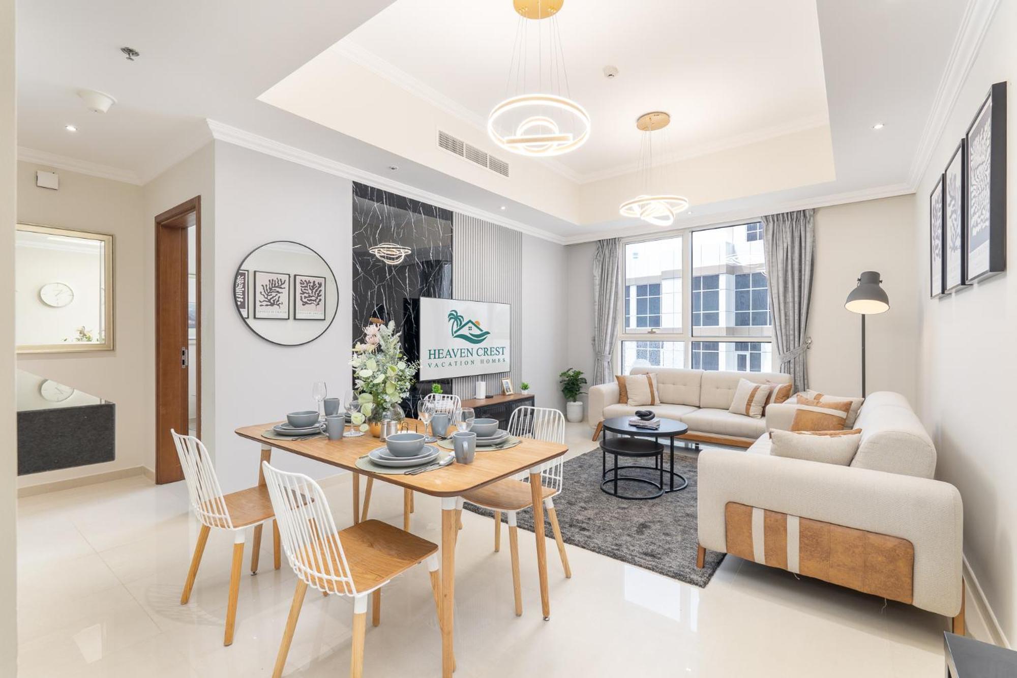 Heaven Crest Downtown - And 1 Bedroom 2 Minute Walk To Mall And Burj Khalifa * Dubai