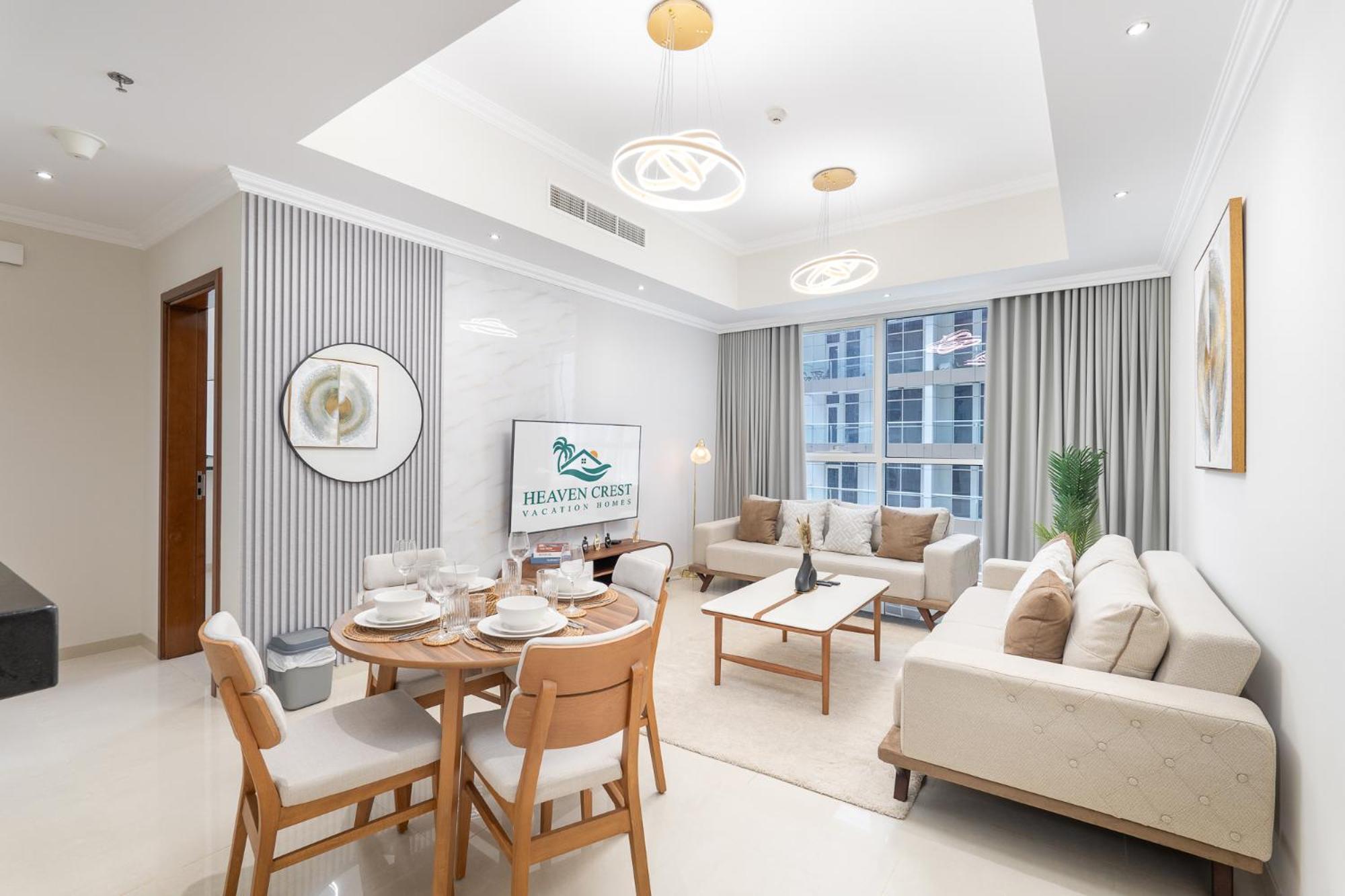 Heaven Crest Downtown - And 1 Bedroom 2 Minute Walk To Mall And Burj Khalifa Appartement