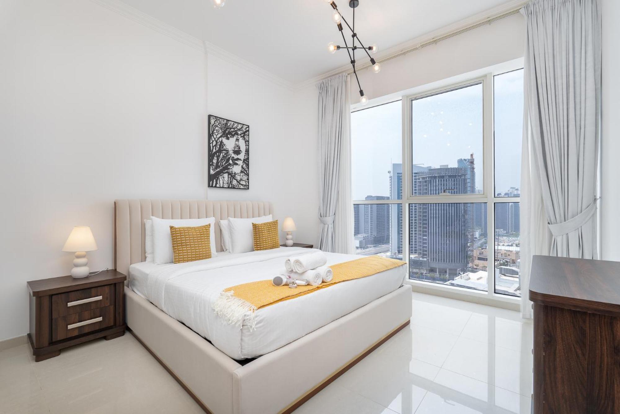 Heaven Crest Downtown - And 1 Bedroom 2 Minute Walk To Mall And Burj Khalifa Appartement Dubai