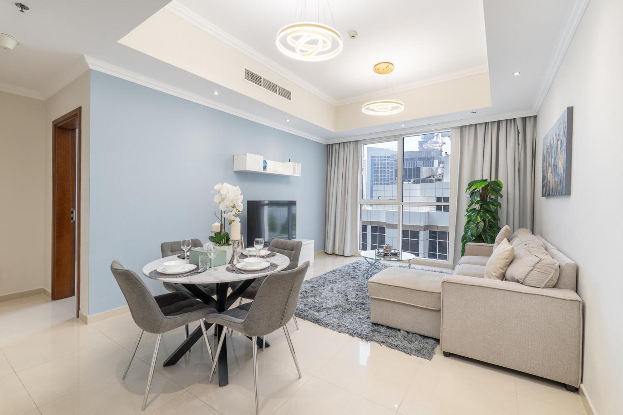 Appartement Heaven Crest Downtown - And 1 Bedroom 2 Minute Walk To Mall And Burj Khalifa