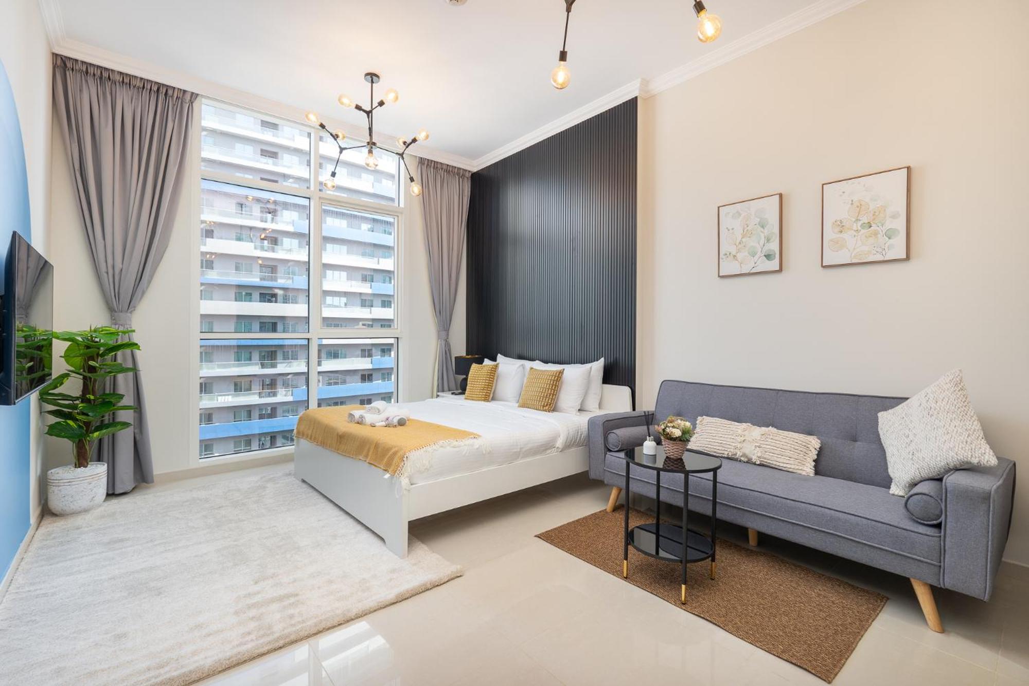 Appartement Heaven Crest Downtown - And 1 Bedroom 2 Minute Walk To Mall And Burj Khalifa Dubai