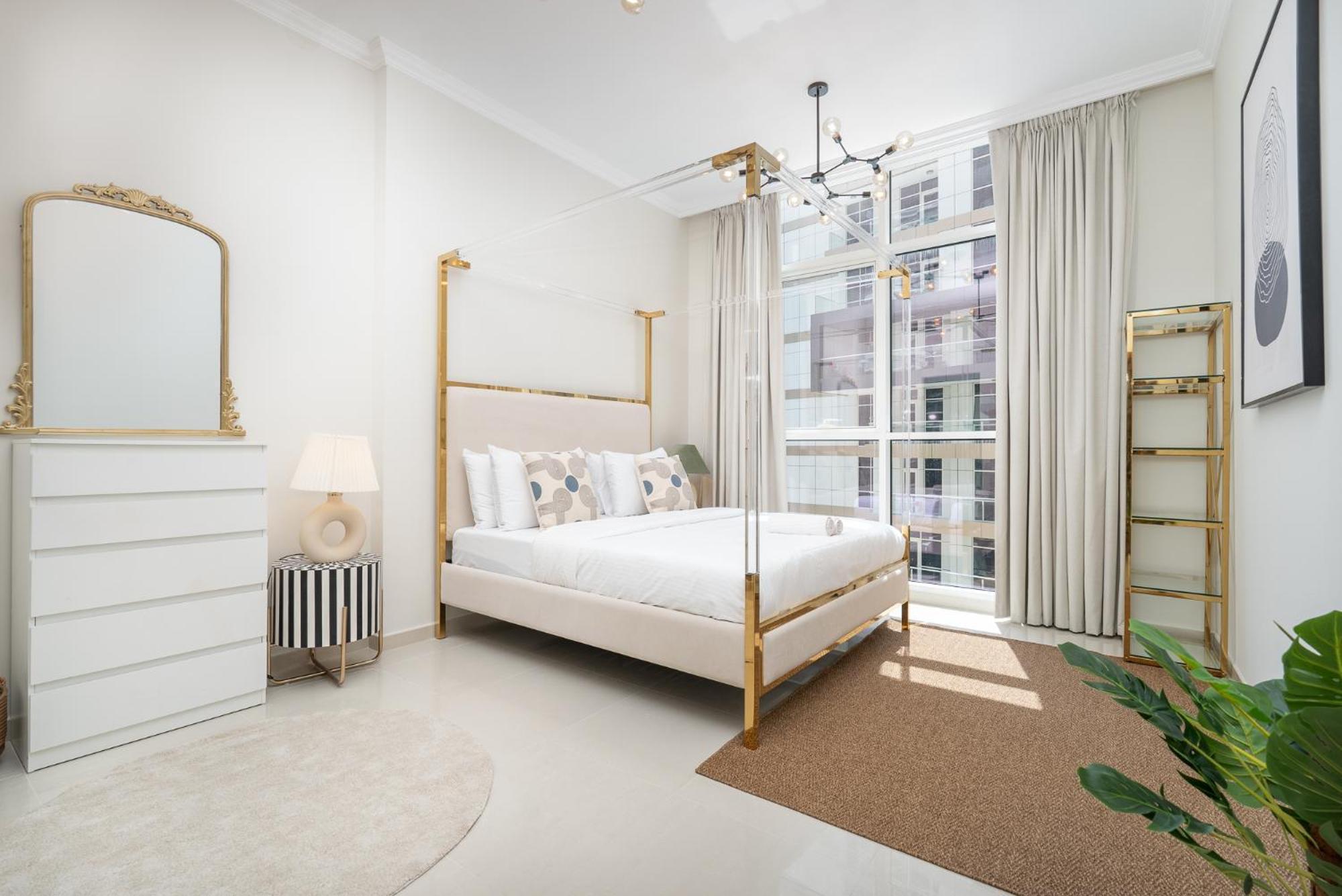 Appartement Heaven Crest Downtown - And 1 Bedroom 2 Minute Walk To Mall And Burj Khalifa Dubai